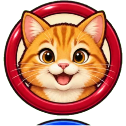Cat medallion